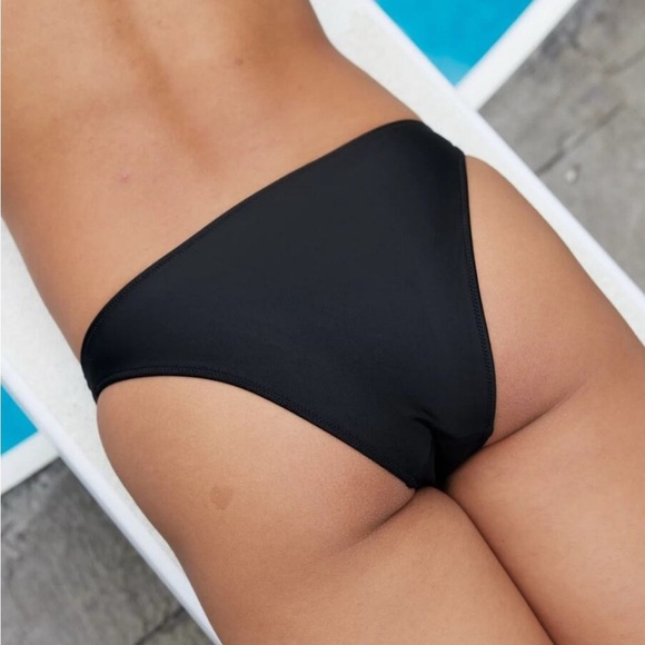 American Eagle The Classic Bikini Bottoms In Black Size XL NWT - Picture 3 of 7